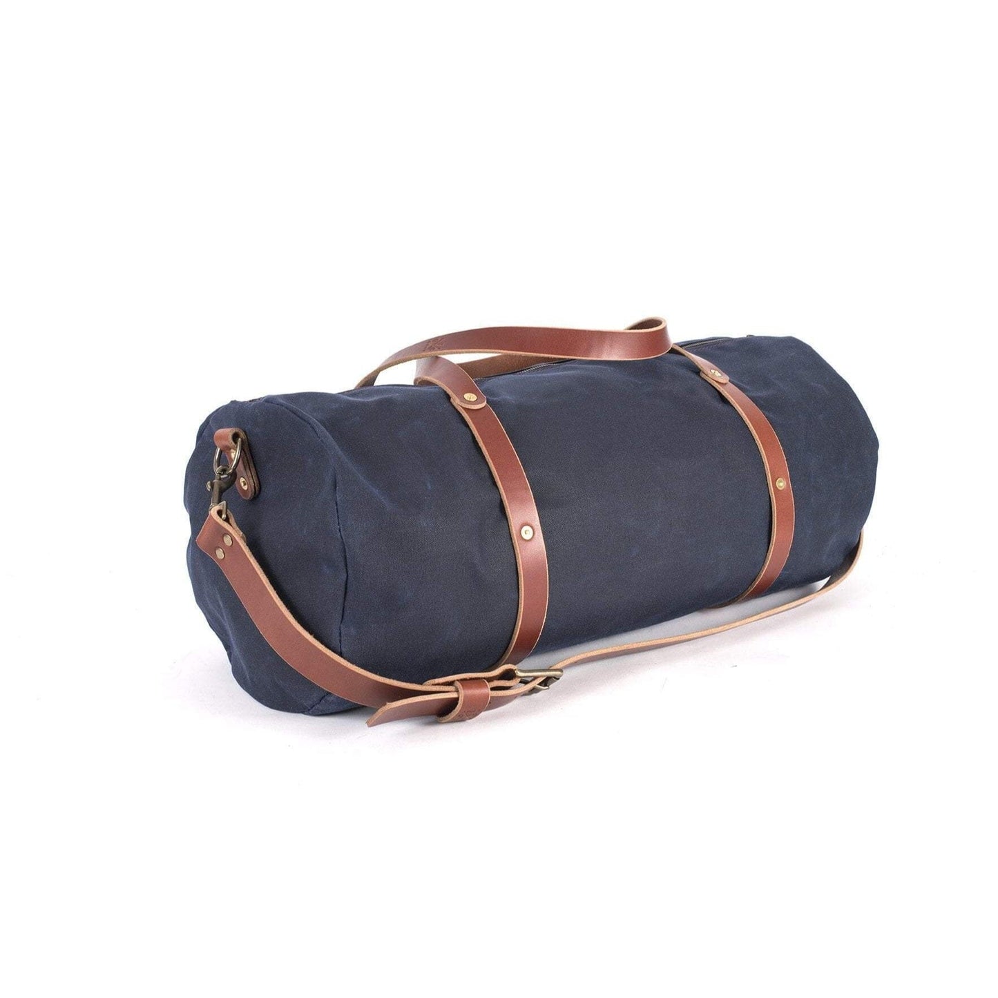 WILLIAM WAXED CANVAS DUFFLE BAG