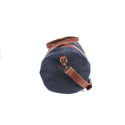 WILLIAM WAXED CANVAS DUFFLE BAG