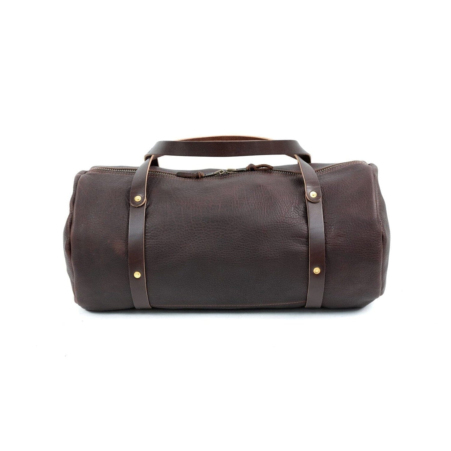 WILLIAM LEATHER WEEKENDER DUFFLE BAG
