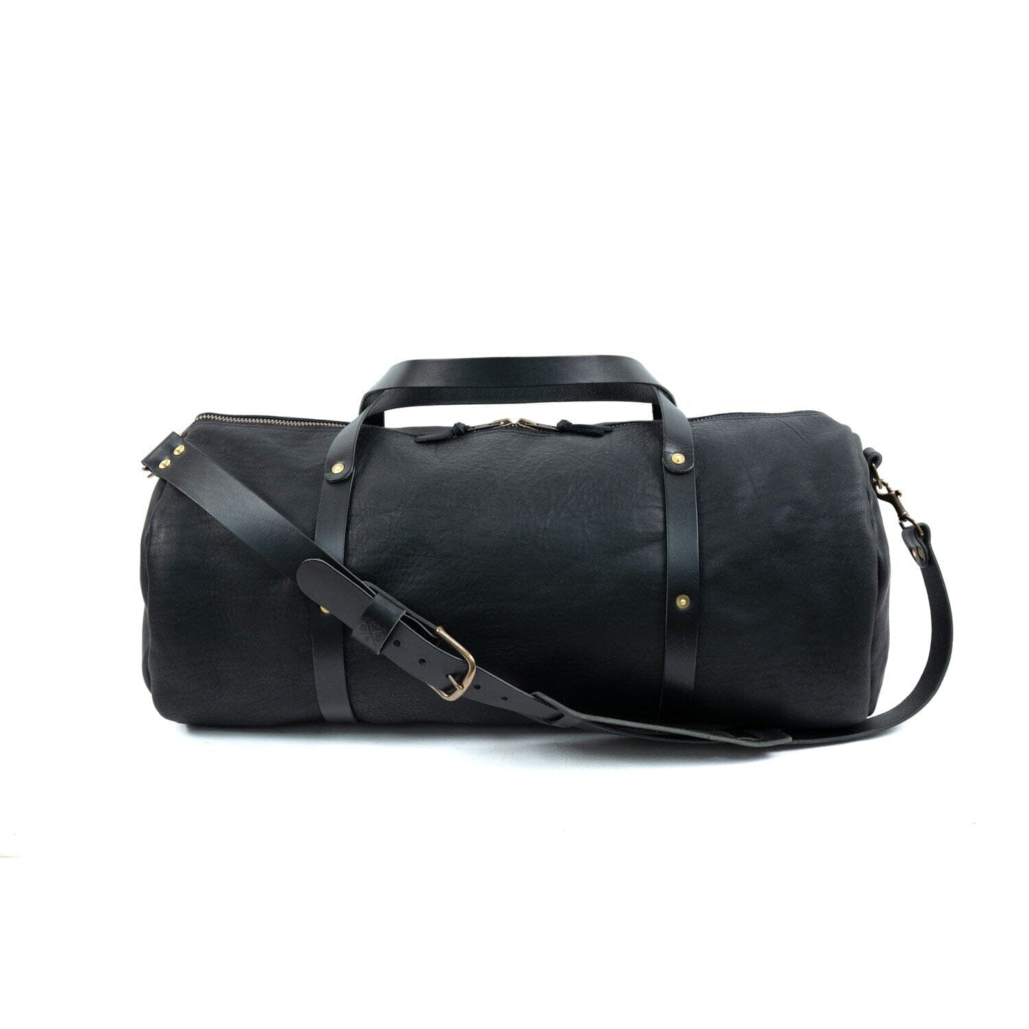 WILLIAM LEATHER ZIPPERED DUFFLE BAG | MADE IN USA | GO FORTH GOODS