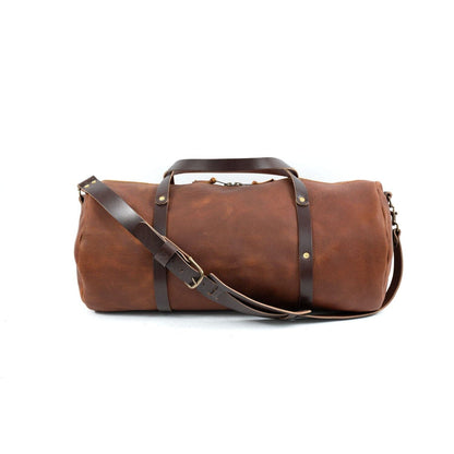 WILLIAM LEATHER DUFFLE BAG