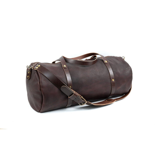 WILLIAM LEATHER DUFFLE BAG