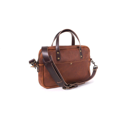 MARTIN THIN LEATHER BRIEFCASE - IN STOCK