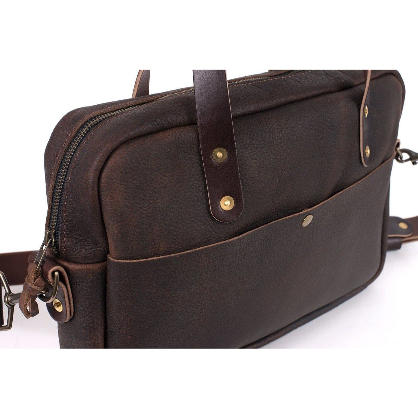 MARTIN THIN LEATHER BRIEFCASE - IN STOCK