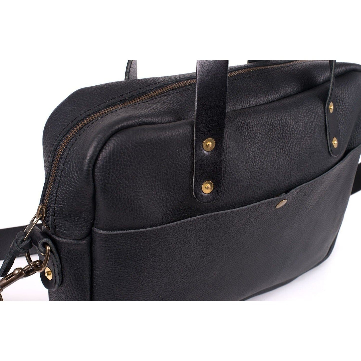 MARTIN THIN LEATHER BRIEFCASE - IN STOCK