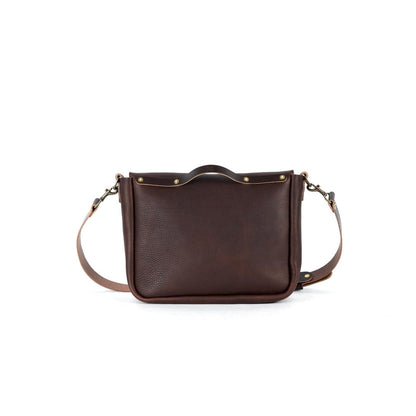 STEPHEN LEATHER MESSENGER BAG - SMALL