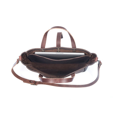 BUCHANAN LEATHER TOTE BAG AND BRIEFCASE