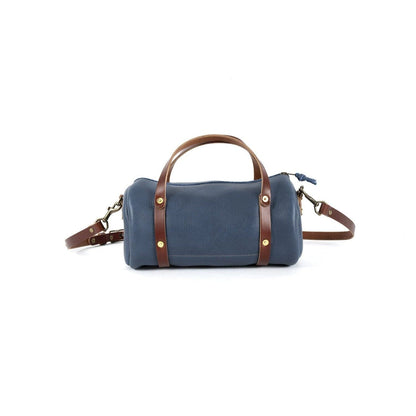 JANE LEATHER CROSSBODY - SMOKEY BLUE