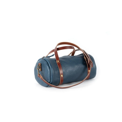 JANE LEATHER CROSSBODY - LARGE - SMOKEY BLUE