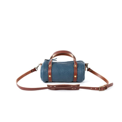 JANE LEATHER CROSSBODY - SMALL - SMOKEY BLUE