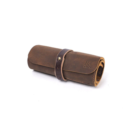 LEATHER CHARGING CABLE ROLL - IN STOCK