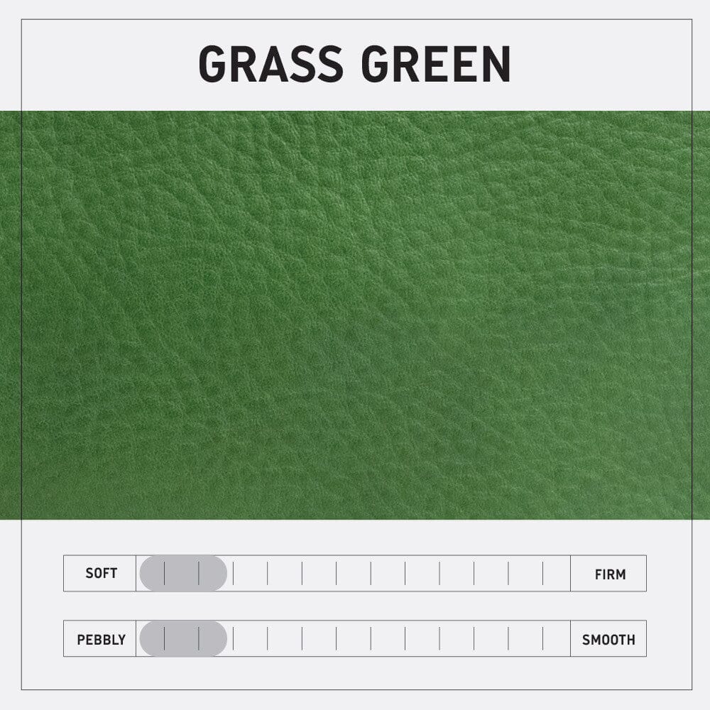 KINDLE LEATHER SATCHEL - GRASS GREEN
