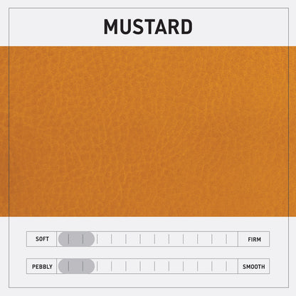 KINDLE LEATHER SATCHEL - MUSTARD YELLOW