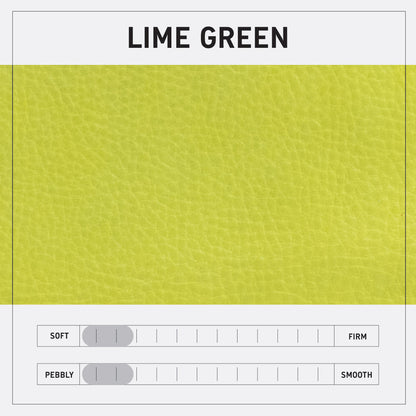KINDLE LEATHER SATCHEL - LIME GREEN