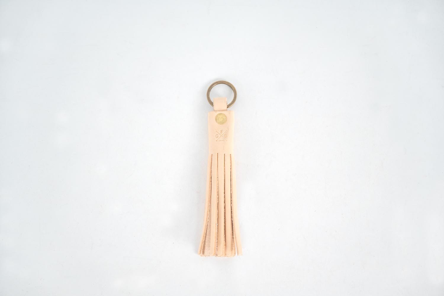 Go Forth Goods Leather Tassel Key Chain