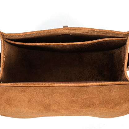 VIVIAN SATCHEL LEATHER CROSSBODY DELUXE - RAVEN