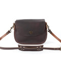 VIVIAN SATCHEL LEATHER CROSSBODY DELUXE - MOCHA