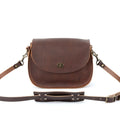 VIVIAN SATCHEL LEATHER CROSSBODY DELUXE - BERMUDA