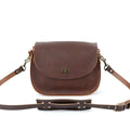 VIVIAN SATCHEL LEATHER CROSSBODY - FOREST GREEN
