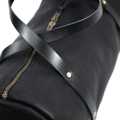 WILLIAM LEATHER WEEKENDER DUFFLE BAG