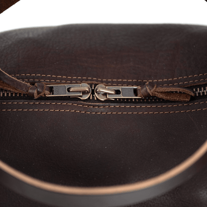 WILLIAM LEATHER WEEKENDER DUFFLE BAG