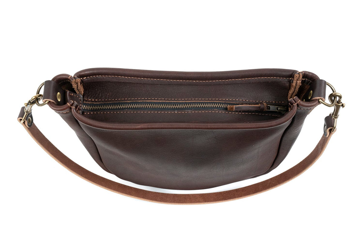 Celeste Leather Hobo Bag - Saddle - Go Forth Goods