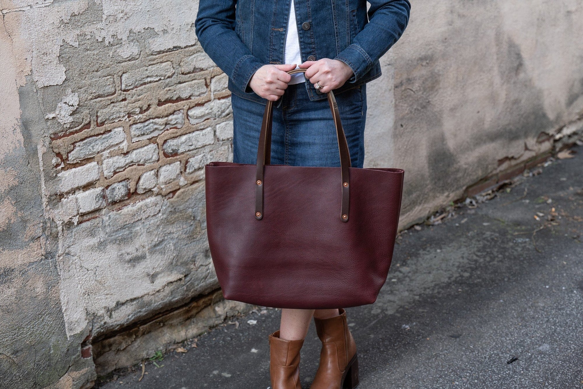 Women's Handmade Leather Tote Bags  Go Forth Goods - Go Forth Goods ®