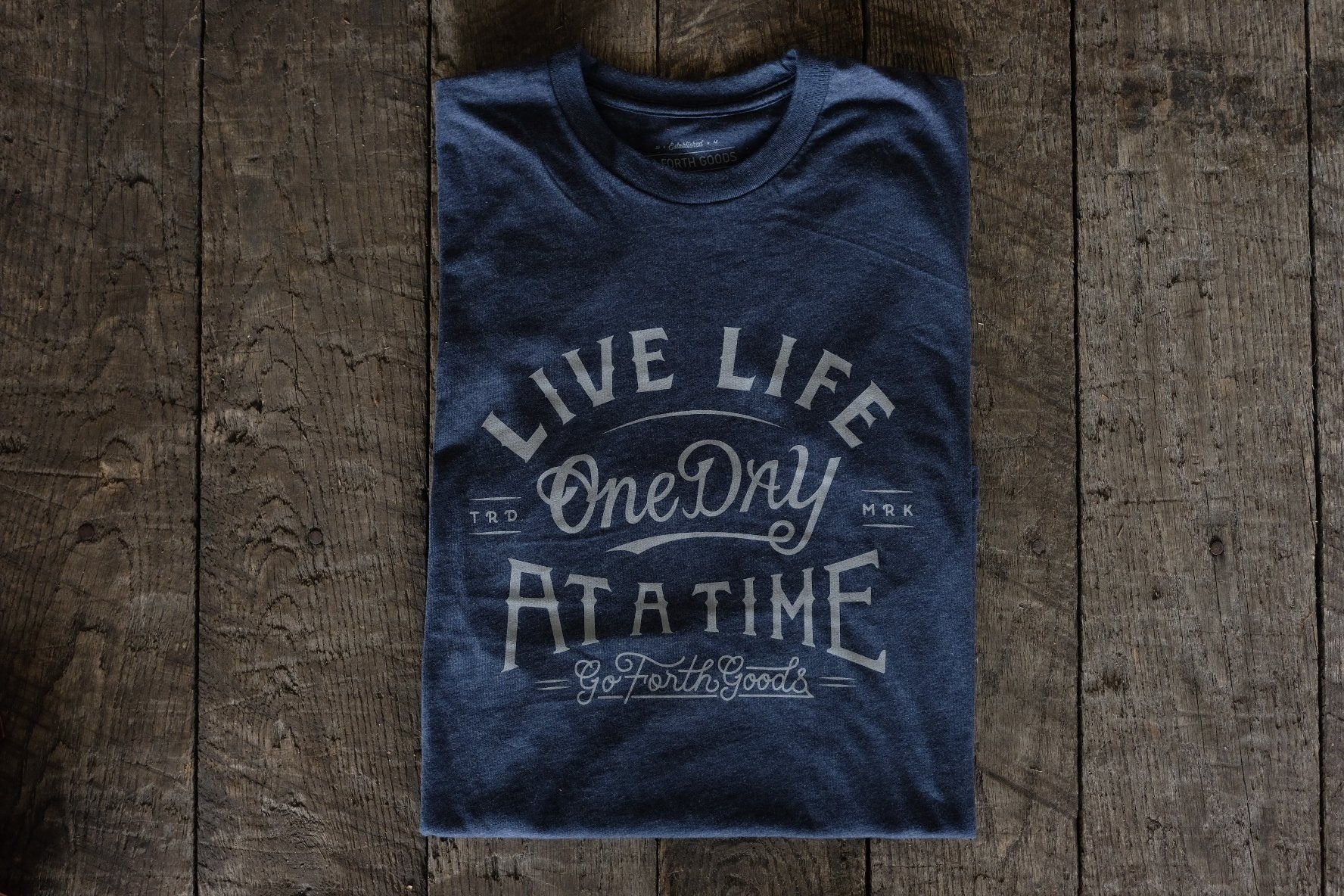 LIVE LIFE ONE DAY AT A TIME T-SHIRT