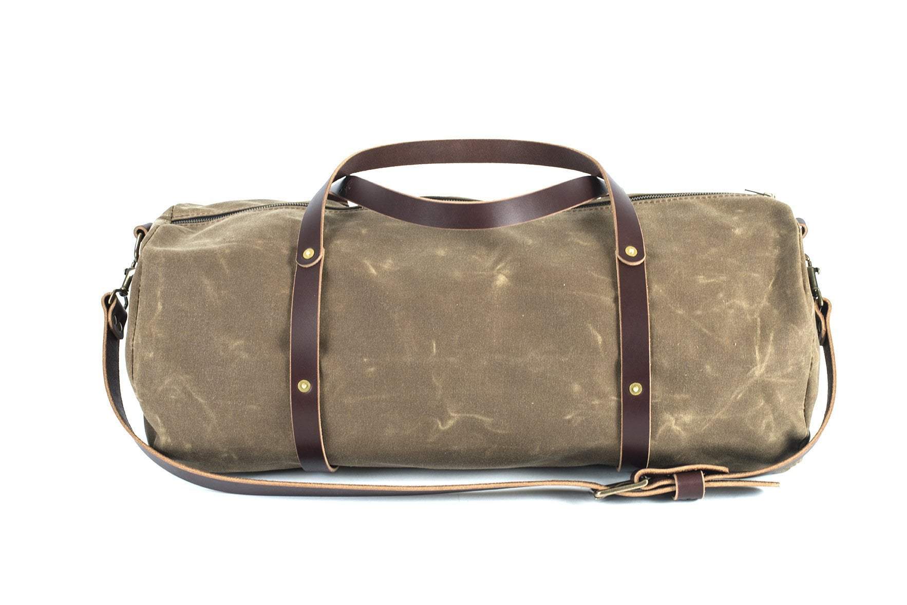 Waxed Canvas Duffle Bag  The William Duffle Waxed Canvas Bag - Go Forth  Goods ®