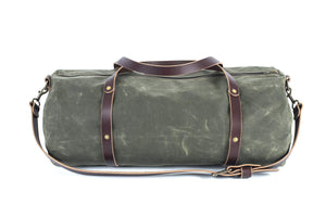 White Cap Waxed Canvas Duffle, Brown by Rogue Industries