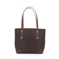 AVERY LEATHER TOTE BAG - MEDIUM - MOCHA