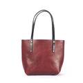 AVERY LEATHER TOTE BAG - MEDIUM - OXBLOOD