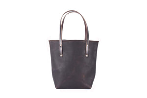 AVERY LEATHER TOTE BAG - SLIM LARGE (RTS)