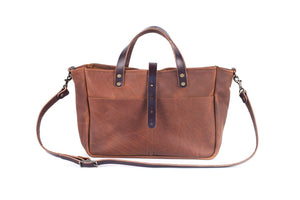 BUCHANAN LEATHER TOTE BAG / BRIEFCASE (RTS)