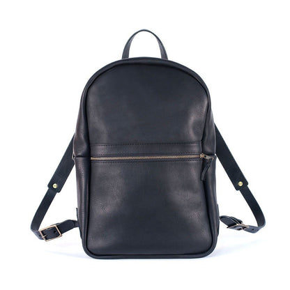 CLASSIC ZIPPERED LEATHER BACKPACK - IN STOCK