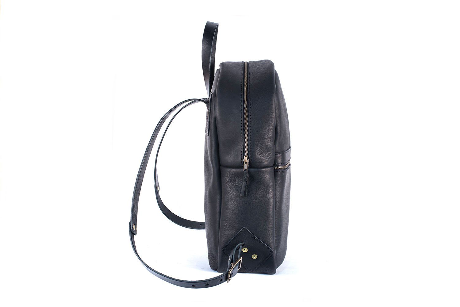 Go Forth Goods Leather Bucket Bag