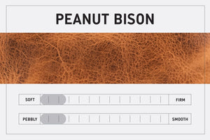 Celeste Leather Hobo Bag - Peanut Bison