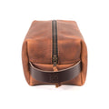 LEATHER SHAVE KIT | LEATHER TOILETRY BAG | LEATHER DOPP KIT