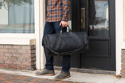 EXPEDITION LEATHER DUFFLE BAG - IN STOCK
