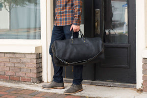 EXPEDITION LEATHER DUFFLE BAG (RTS)