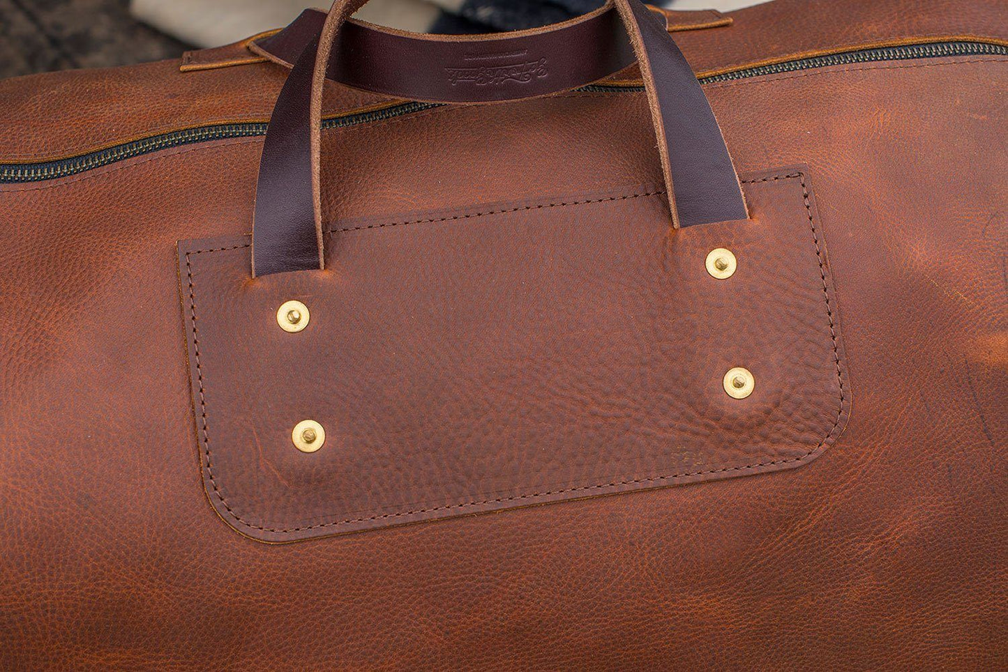 EXPEDITION LEATHER DUFFLE BAG - IN STOCK