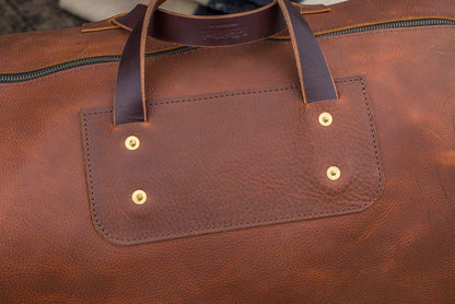 EXPEDITION LEATHER DUFFLE BAG - IN STOCK