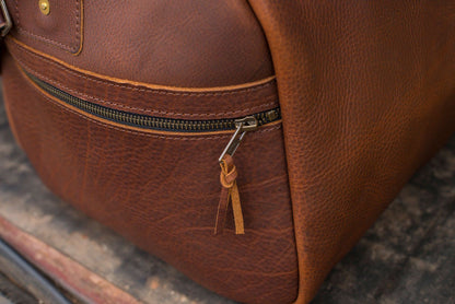 EXPEDITION LEATHER DUFFLE BAG - IN STOCK