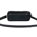 LEATHER FANNY PACK / LEATHER WAIST BAG - DELUXE - BLACK