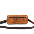 LEATHER FANNY PACK / LEATHER WAIST BAG - PEANUT BISON