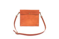 HANNAH LEATHER CROSSBODY - CARAMEL