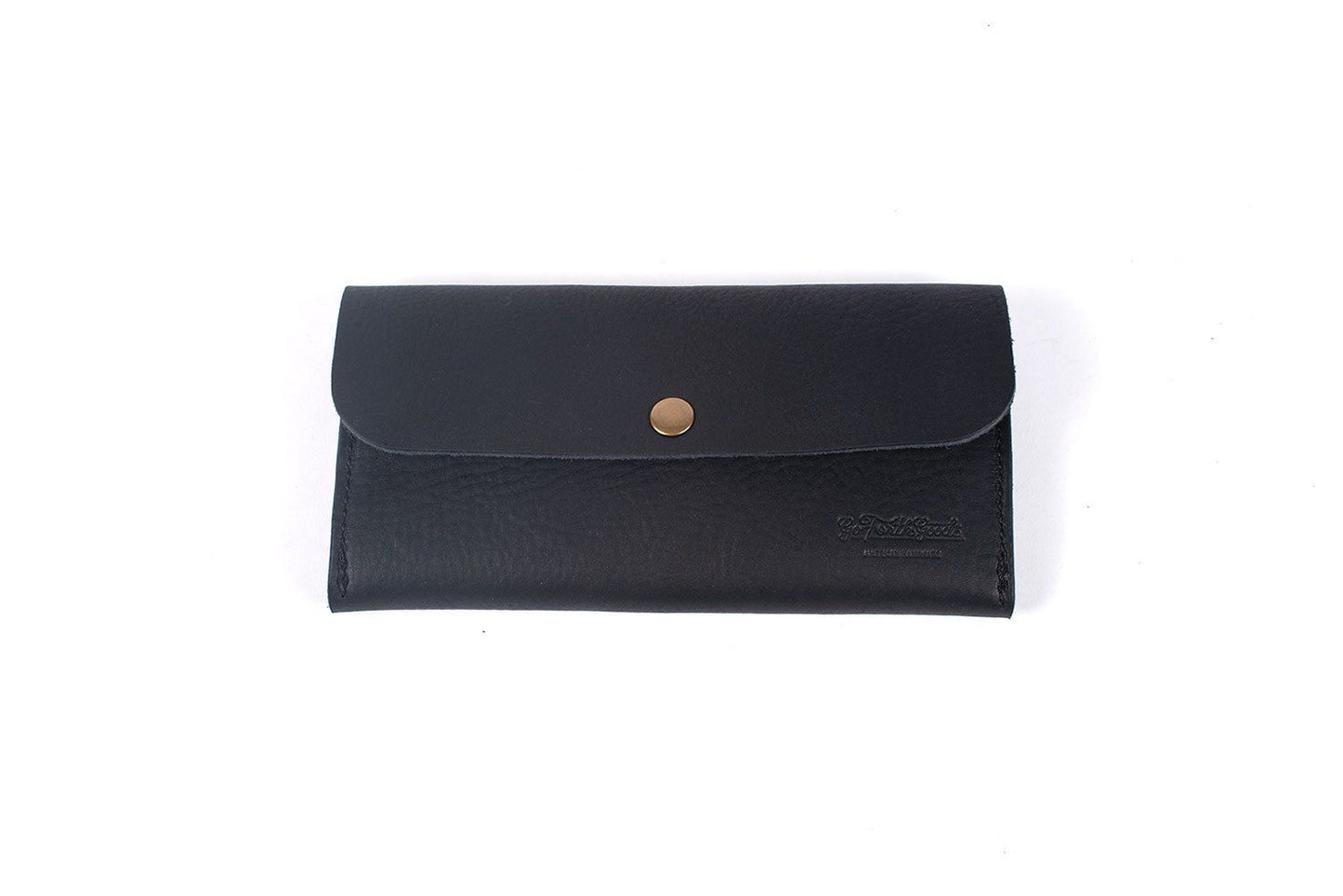 MARIE LEATHER WALLET -  BLACK - IN STOCK