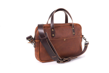 MARTIN THIN LEATHER BRIEFCASE - IN STOCK
