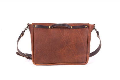 STEPHEN LEATHER MESSENGER BAG - IN STOCK