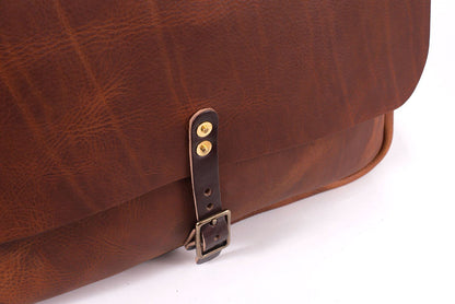 STEPHEN LEATHER MESSENGER BAG - IN STOCK